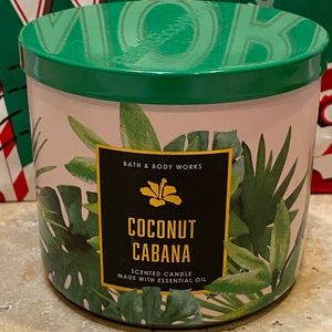 Coconut Cabana Candle 3 Wick